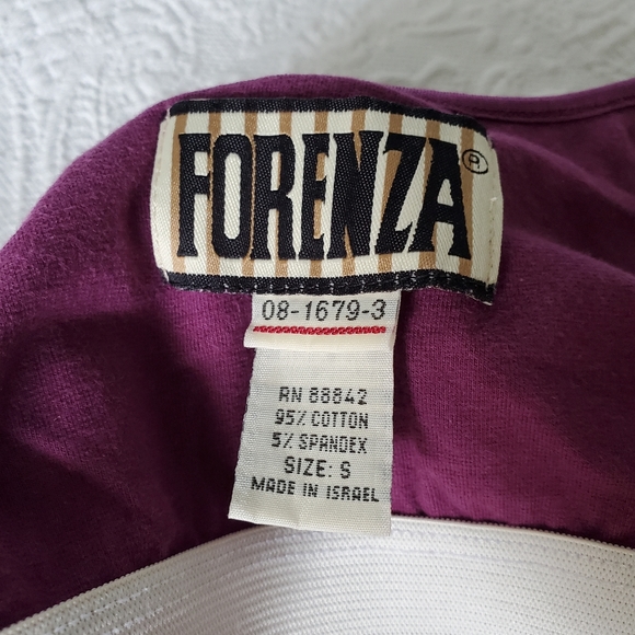 Y2k Forenza Plum Spaghetti Strap Top - Sz S - Picture 3 of 7
